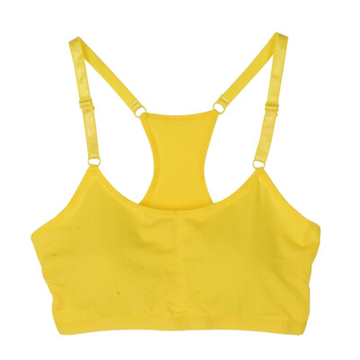 Outdoor Running Women Sexy Bra Solid Color Steel Running Word Back Bra New Style